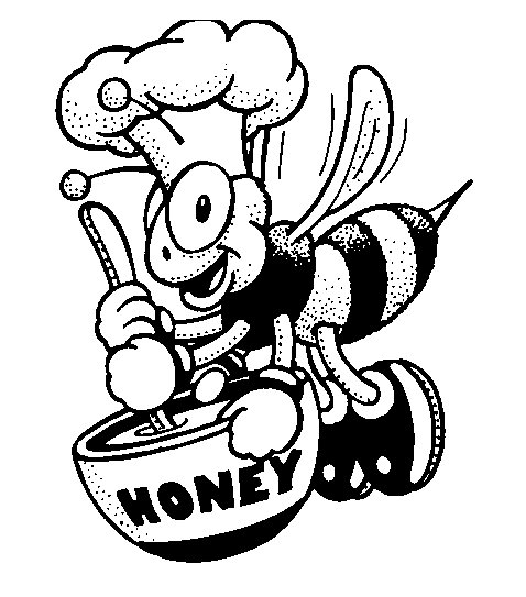 卡通小蜜蜂简笔画图片大全