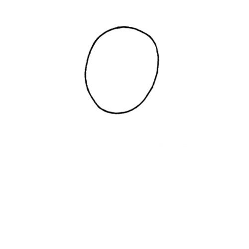 1.画出一个椭圆。