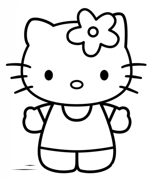 Hello Kitty简笔画教程