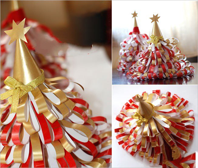 纸质圣诞树制作方法
