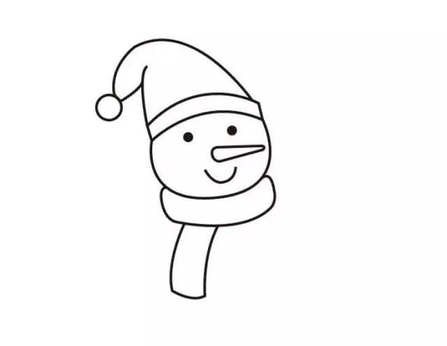 4.别忘了雪人的围巾哟