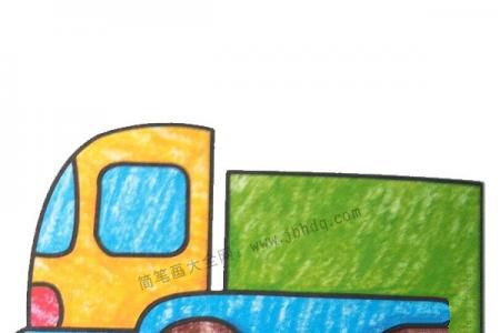幼儿学画货车