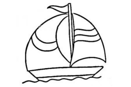 海上的小帆船