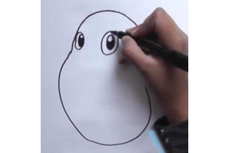卡通土豆怎么画 土豆铅笔画教程