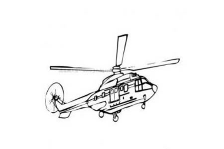 儿童学画直升机