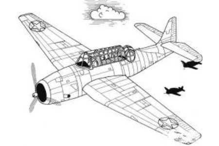 飞机简笔画 军事飞机简笔画图片