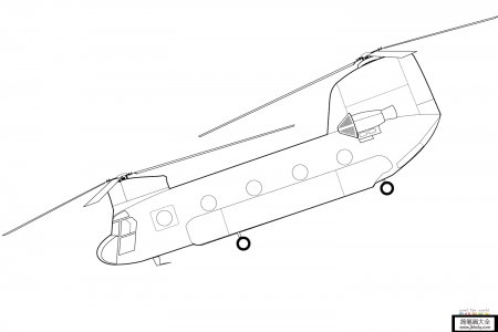 波音ch - 47奇努克直升机
