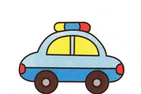 学画警车