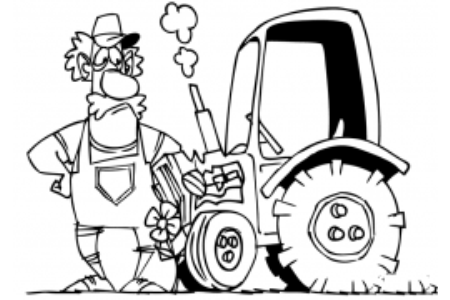 农民和他的拖拉机