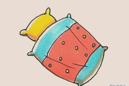 简笔画之被窝