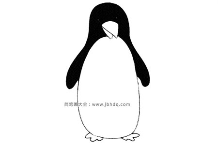 动物的画法 企鹅