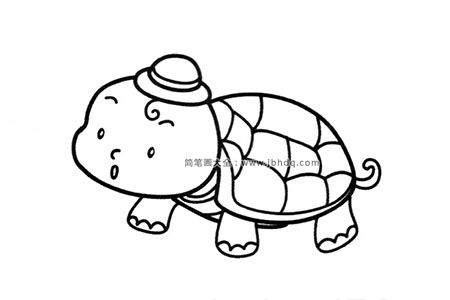 乌龟宝宝简笔画图片