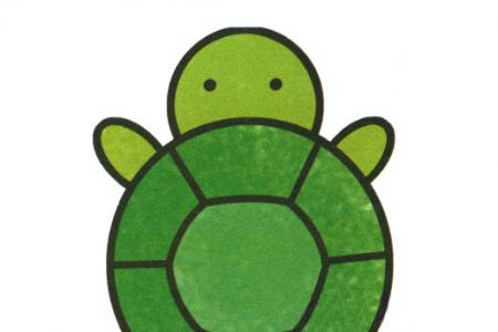 简单的动物简笔画 乌龟