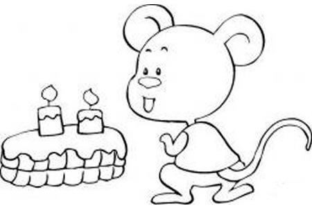 小老鼠简笔画怎么画呢