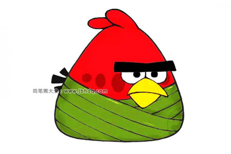 动漫人物粽子系列 愤怒的小鸟粽