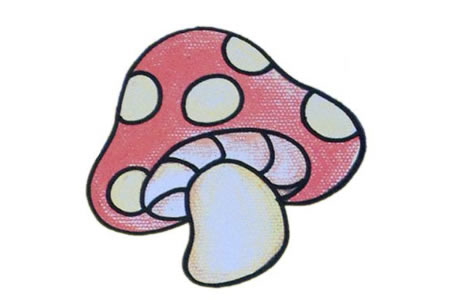 简笔画终极篇 蘑菇