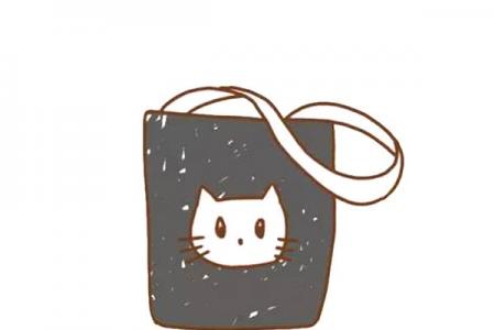 可爱的小猫背包