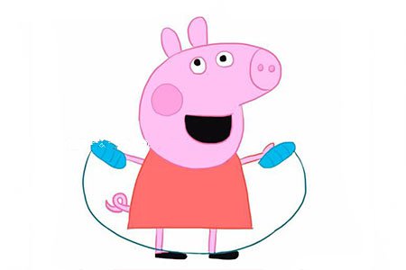粉红小猪之小猪佩奇跳绳