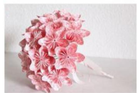 母亲节儿童手工：自制母亲节礼物——折纸捧花