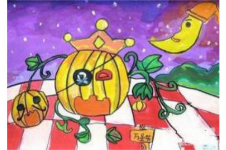 万圣节主题儿童画-搞怪万圣节