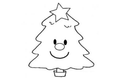 幼儿园简笔画教案 圣诞树制作