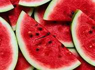 精美“瓜中之王”西瓜的高清水果图片