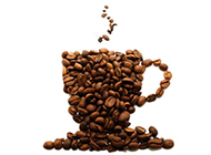 精致咖啡咖啡豆高清美食