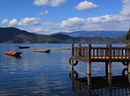 泸沽湖山水风景图片精选壁纸