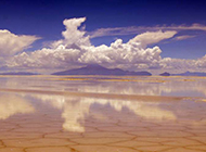 玻利维亚天空之镜风景图片壁纸