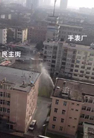 汉中环保局澄清向空气质量监测器喷水质疑