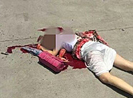 安徽宁国一名女子被割喉身亡