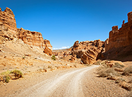 世界沙漠峡谷风景高清摄影图片