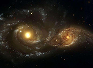 银河系浩渺的星空风景图片壁纸