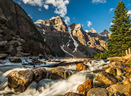 加拿大风景名胜 班夫国家公园优美风景壁纸