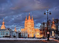圣彼得堡都市风景高清素材