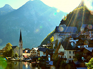 欧洲小国奥地利风景唯美