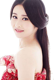 中国美女演员颖儿小清新写真照