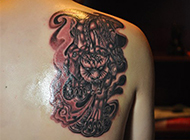 中国神兽貔貅纹身图片 彰显男性魅力