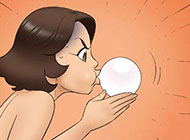 日本邪恶重口味胸大少女漫画之魔法的泡泡糖