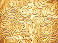 金色浮雕花纹背景高清图片素材