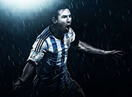 时尚阿根廷球星梅西宽屏高清壁纸