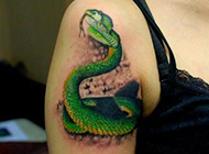 神秘霸气的蛇纹身图案大全