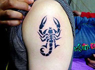 蝎子纹身图案大全尽显霸气时尚