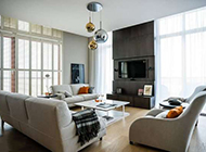 现代公寓设计效果图奢华优雅