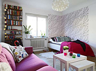 北欧温馨浪漫小型公寓装修效果图