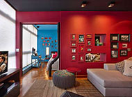 利用缤纷色彩带来的激情住宅风格设计