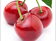 香甜多汁的玛瑙红樱桃图片