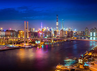 上海唯美城市夜景高清壁纸