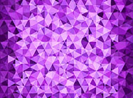 紫色几何体背景图里面三角形