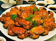 鲜美可口的太湖大闸蟹图片